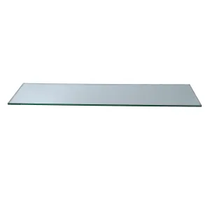 6" x 33" Rectangle Tempered Glass