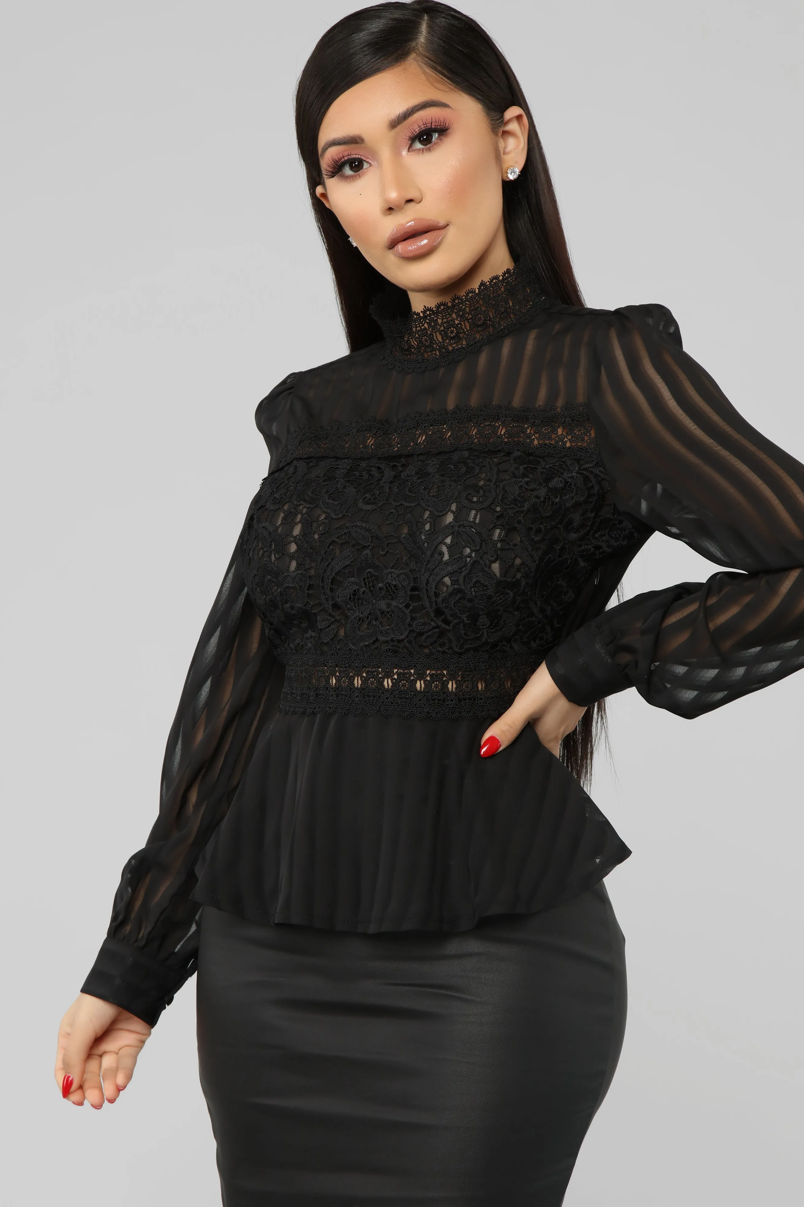 Always Sleek Top - Black