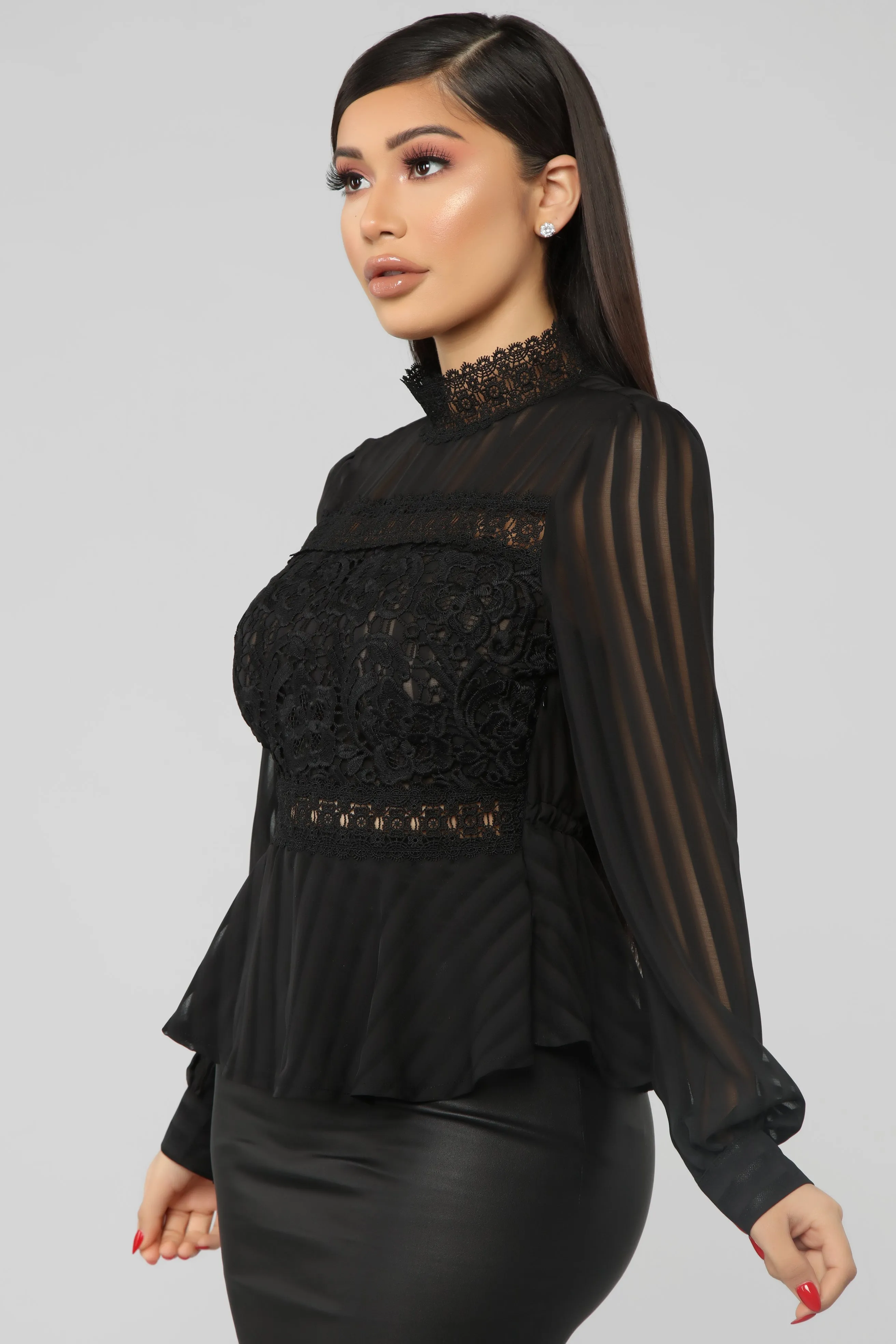 Always Sleek Top - Black