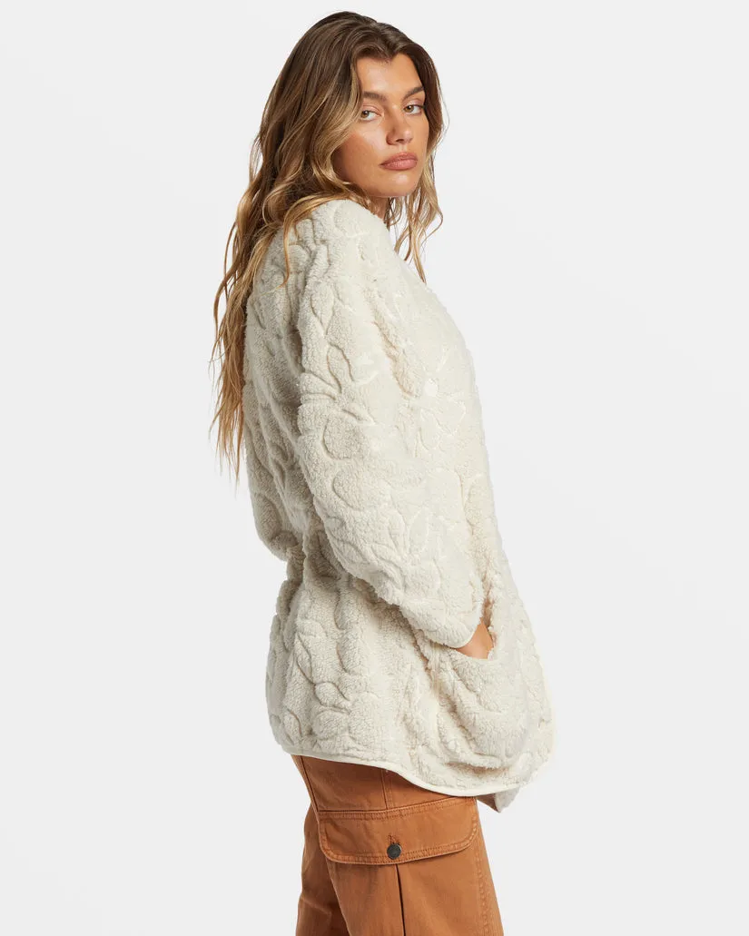 BILLABONG Fireside Cozy Buttoned Fleece Jacket - More Colors Available