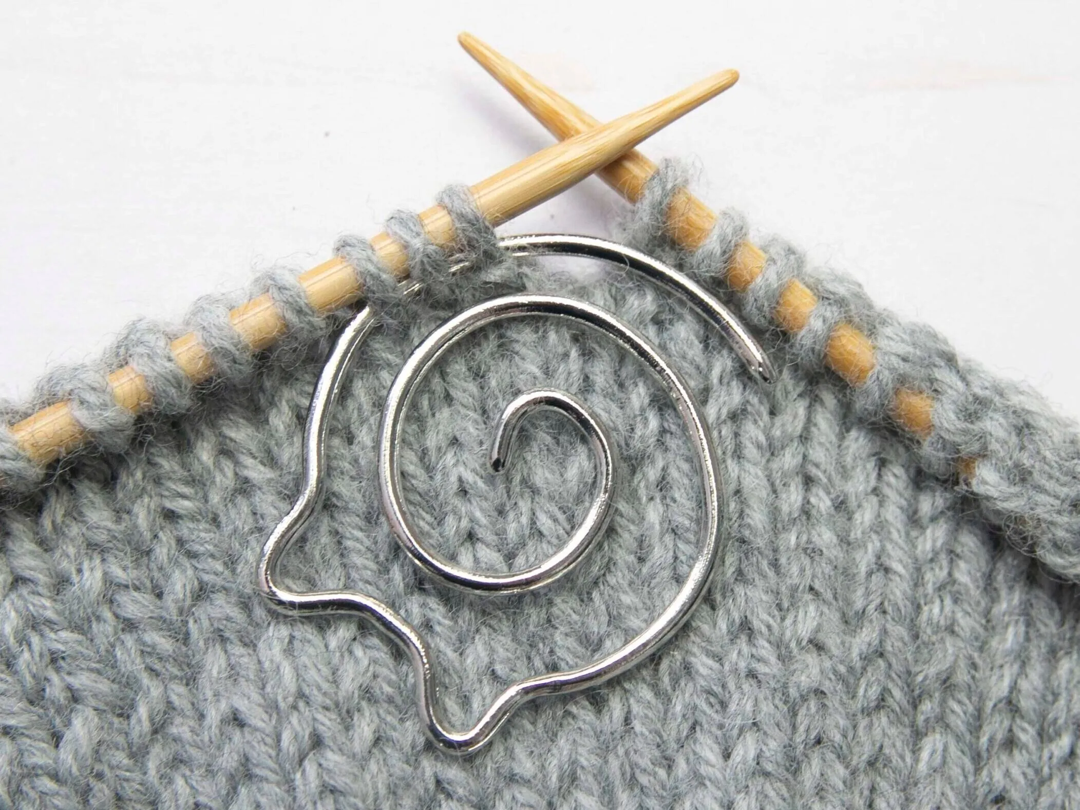 Cable Needle Shawl Pins