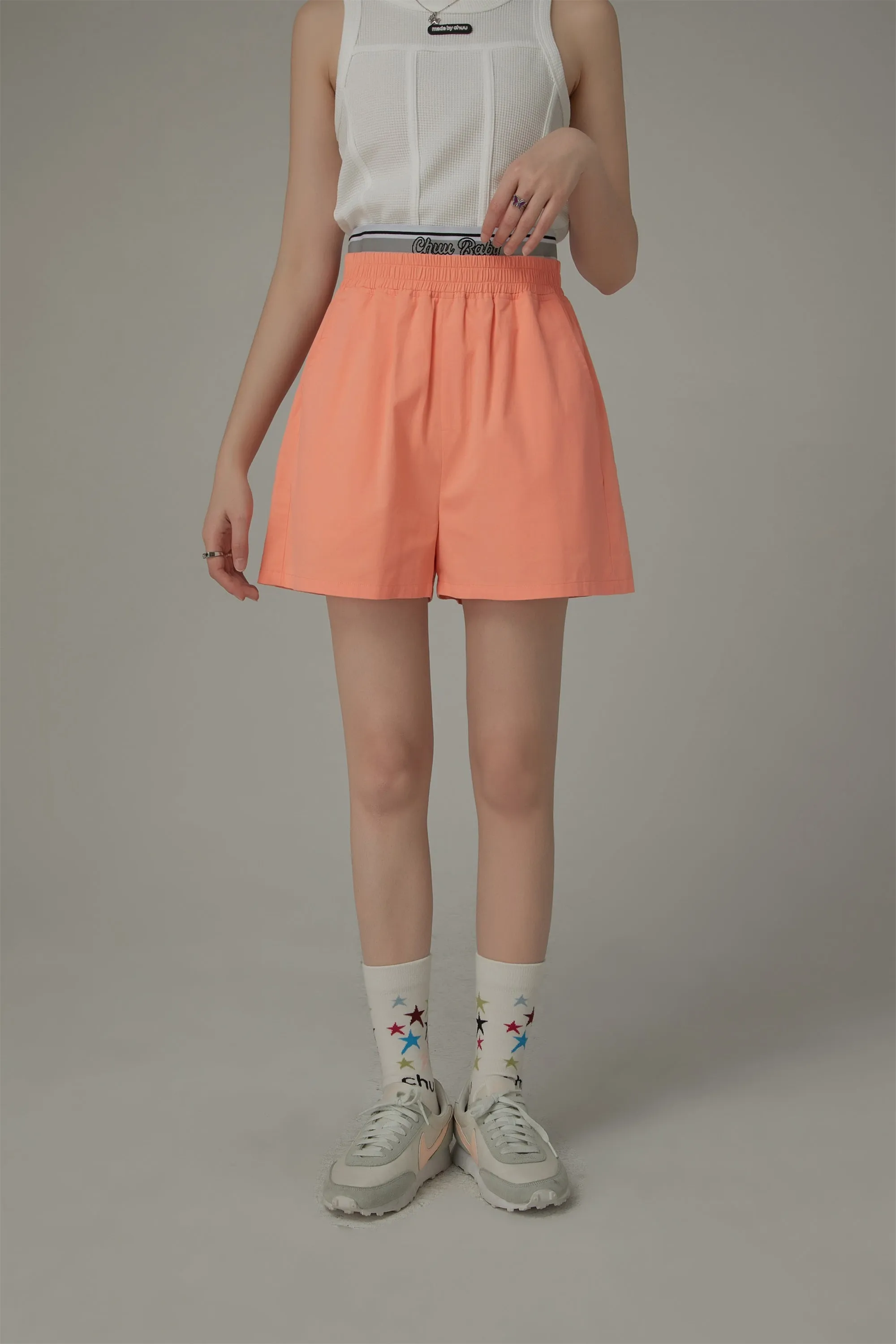 Candy Color Casual Shorts