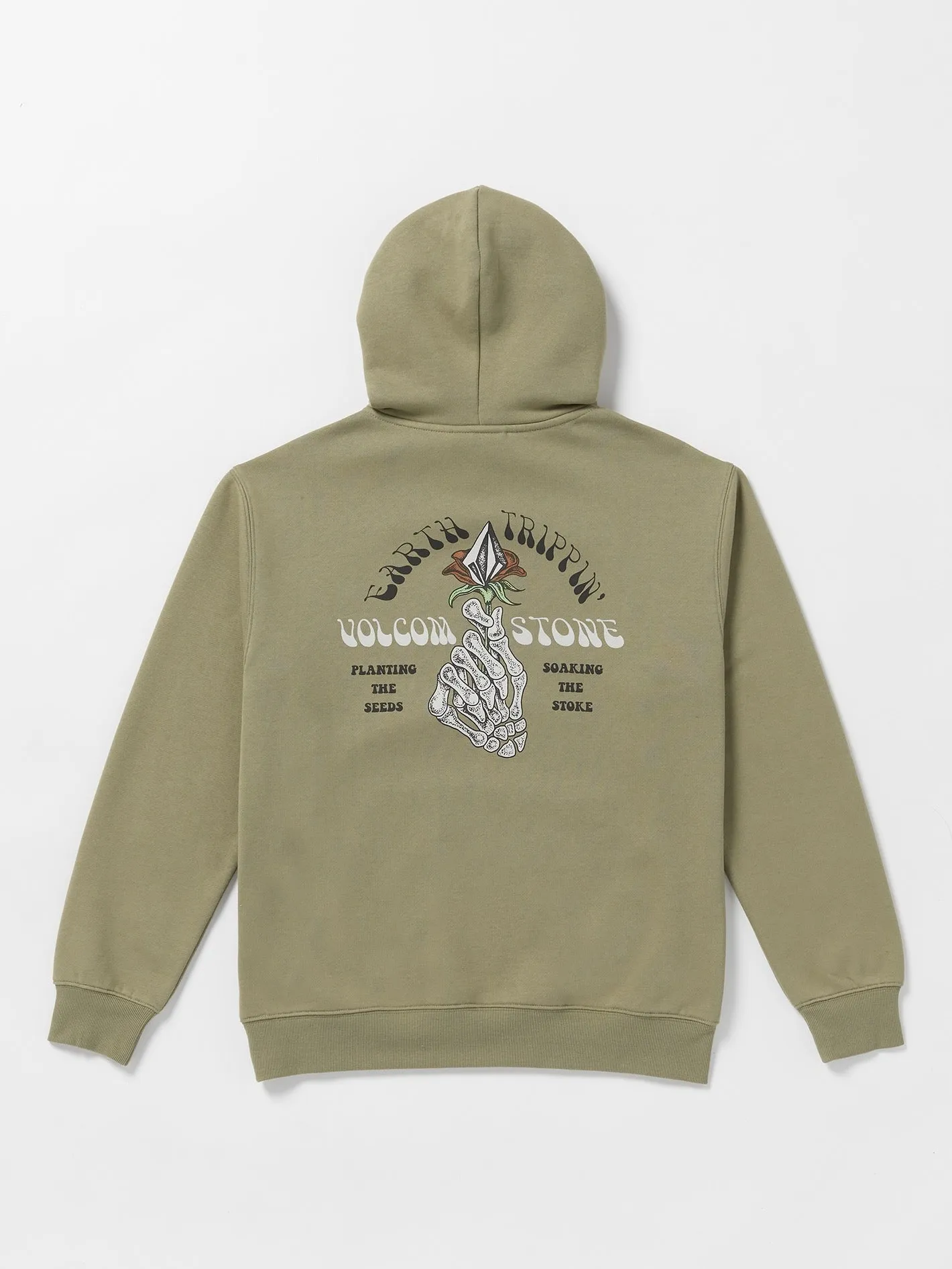 Earth Tripper Hoodie - Thyme Green