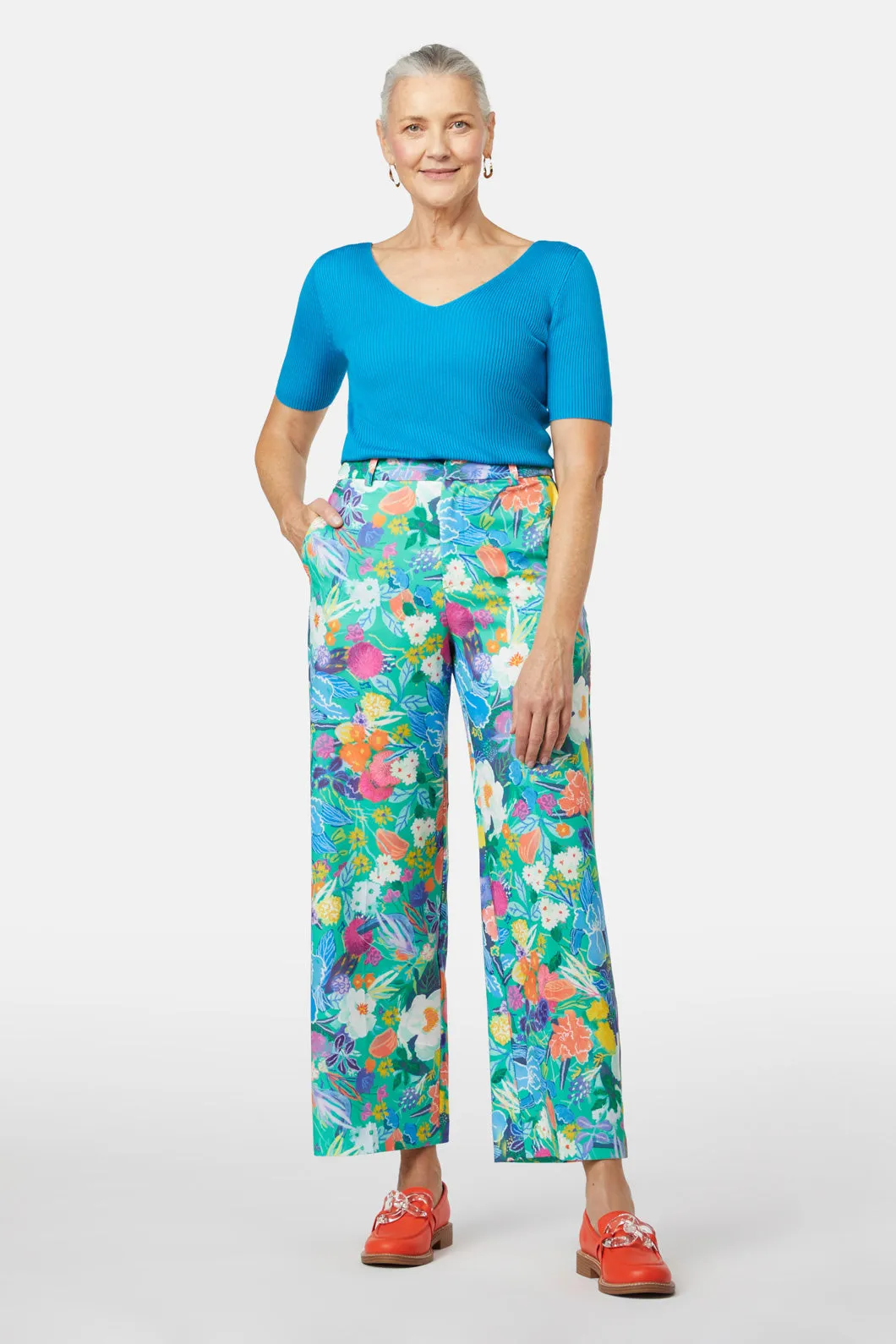 Flora Verde Pant