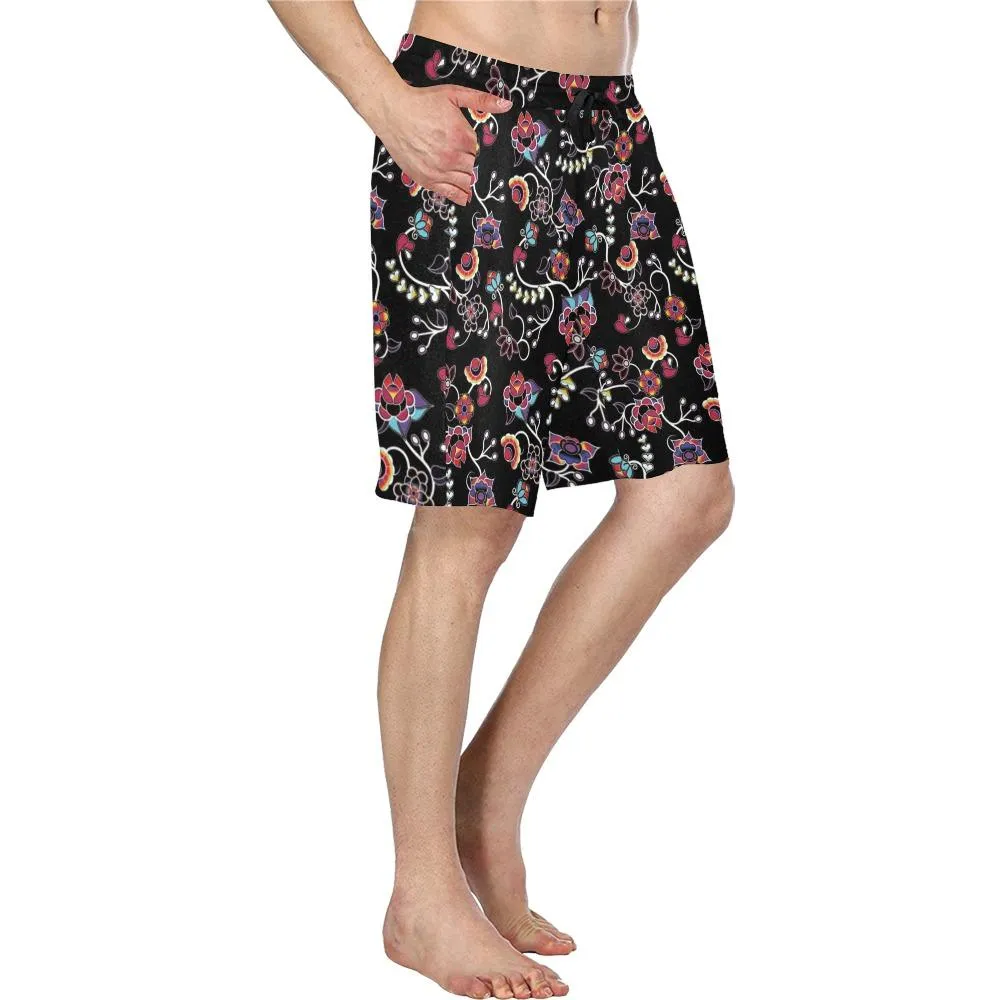 Floral Danseur Men's Casual Shorts