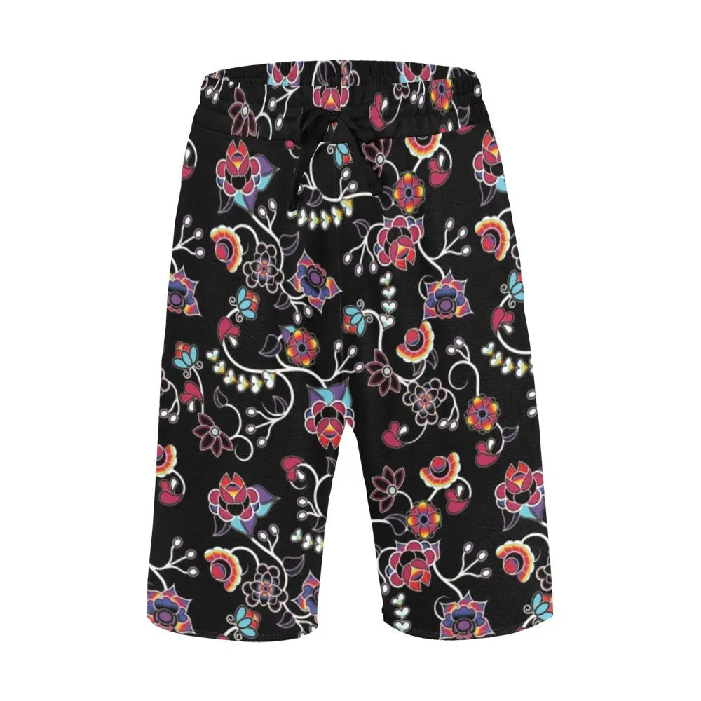 Floral Danseur Men's Casual Shorts