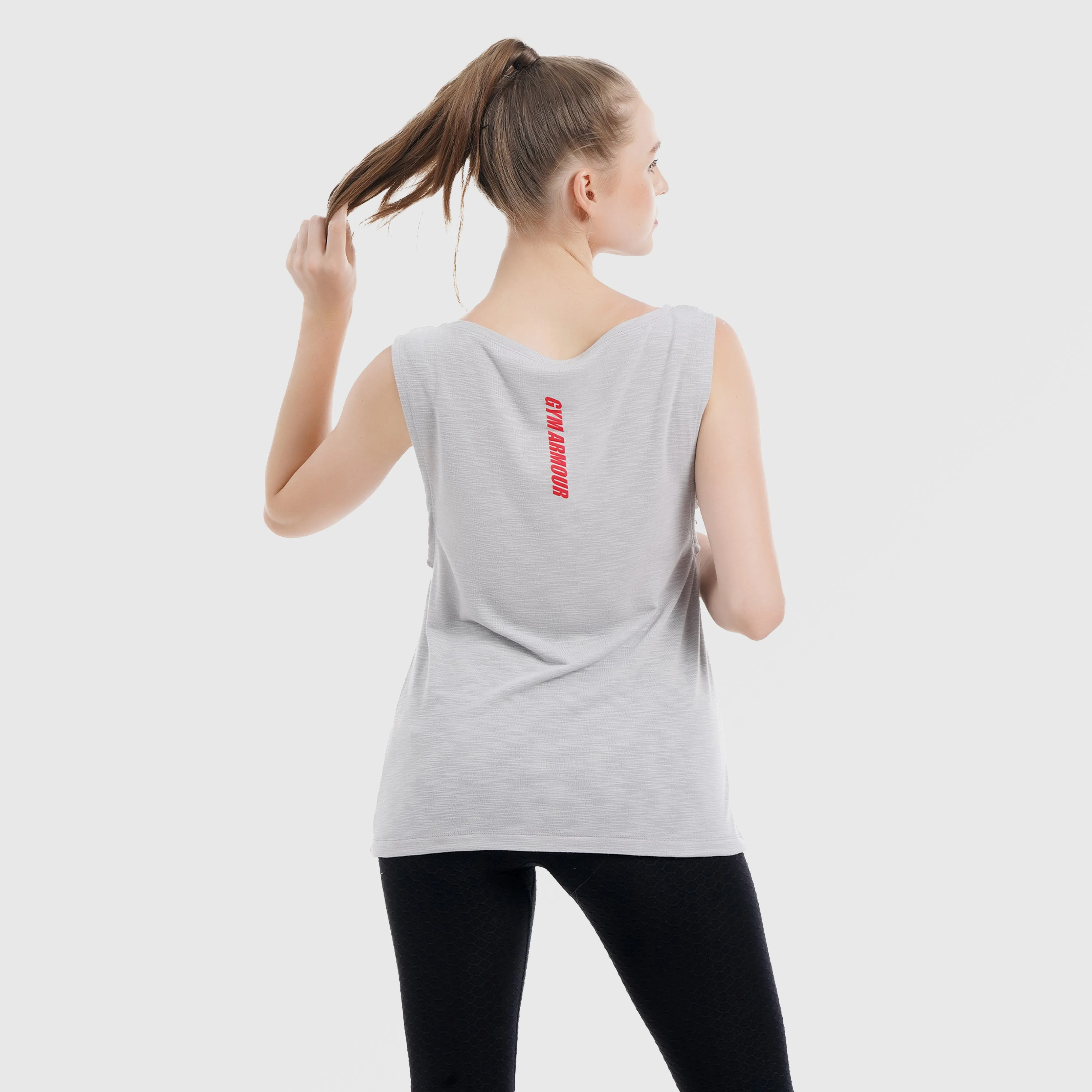 Fraction Sleek Tank (Grey)