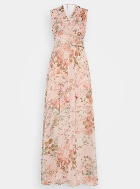 Guess Gilda Long Dress - Pastel Floral