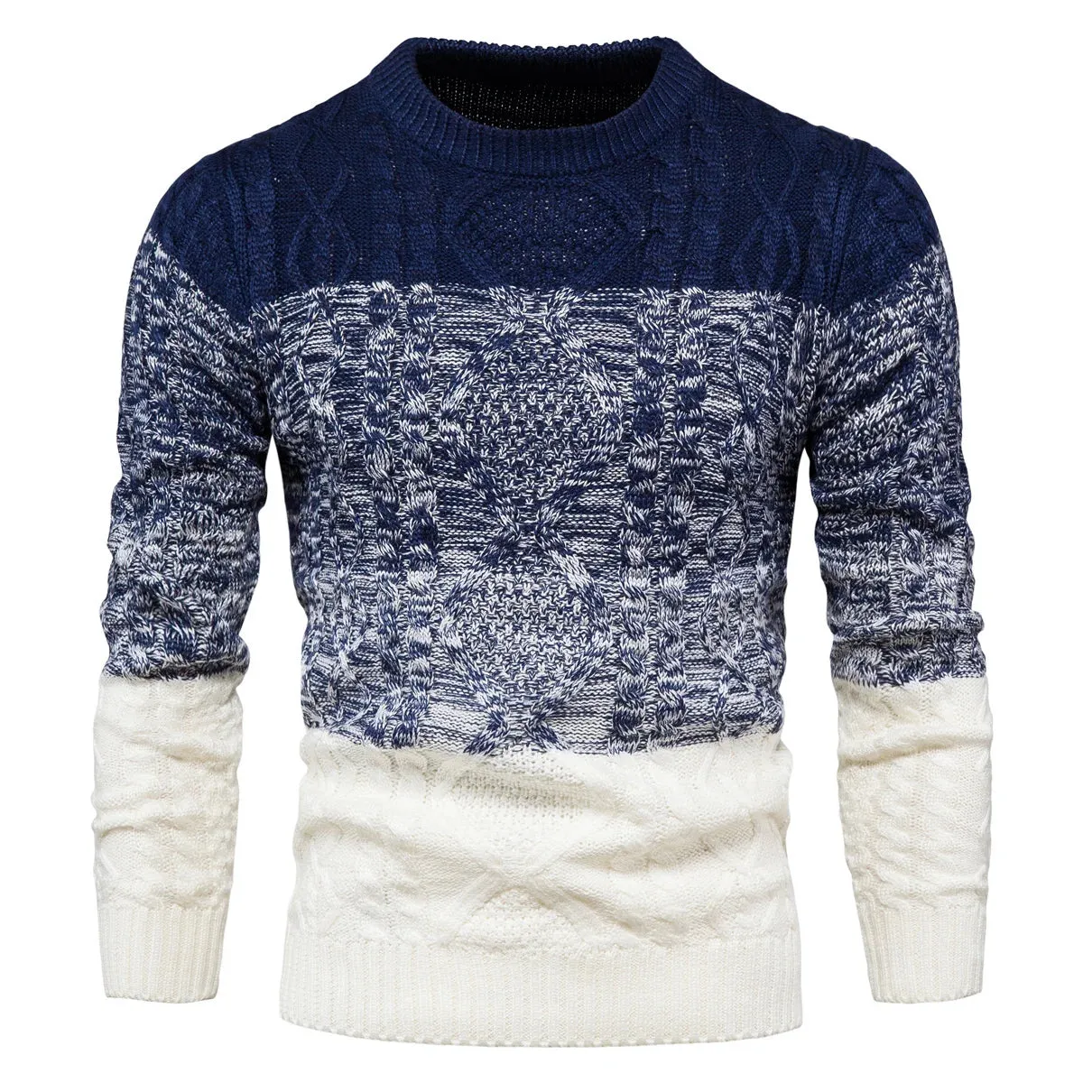 High Quality Mens Sweaters  Thick Winter Warm Breathable Wool Man Sweaters Knit Pullover