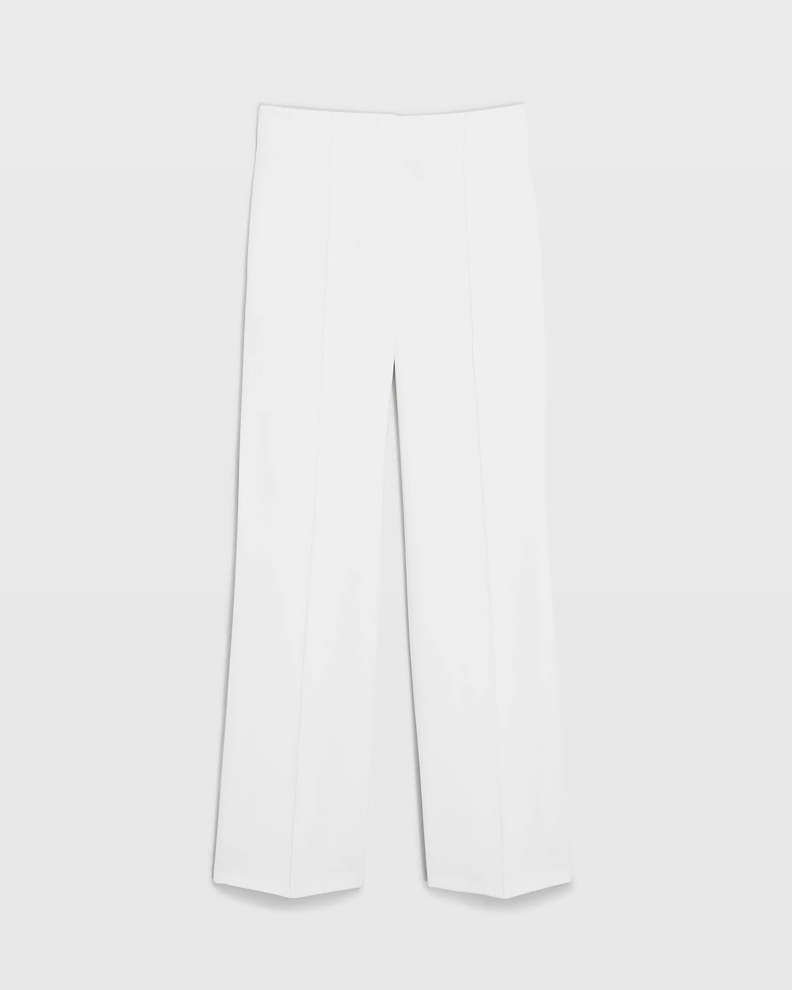 High-Rise Fluid Crepe Trouser