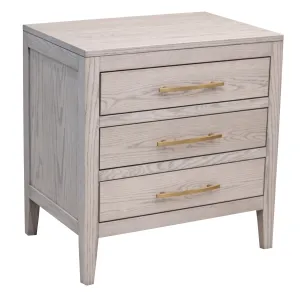 Hilton 3-Drawer Nightstand