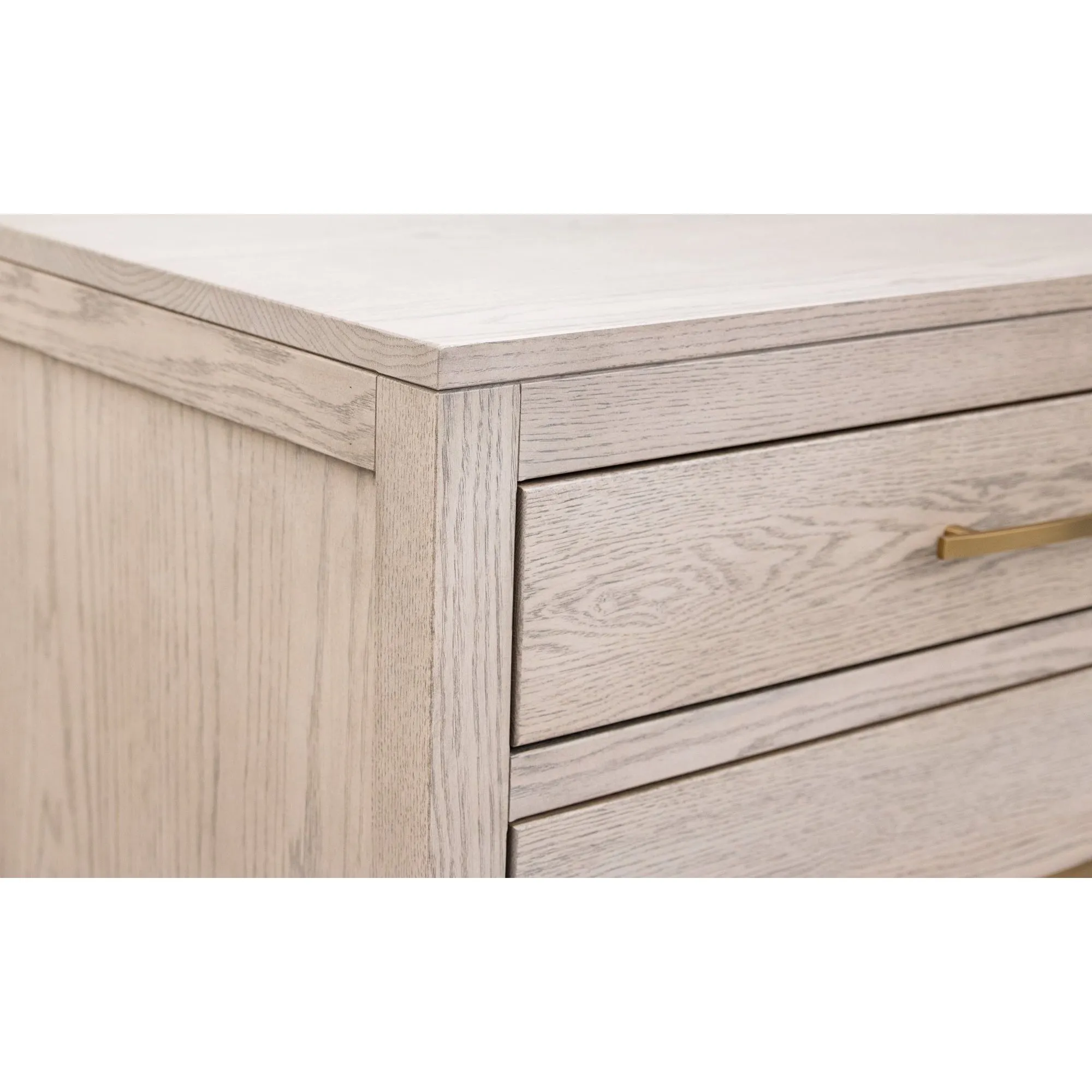 Hilton 3-Drawer Nightstand