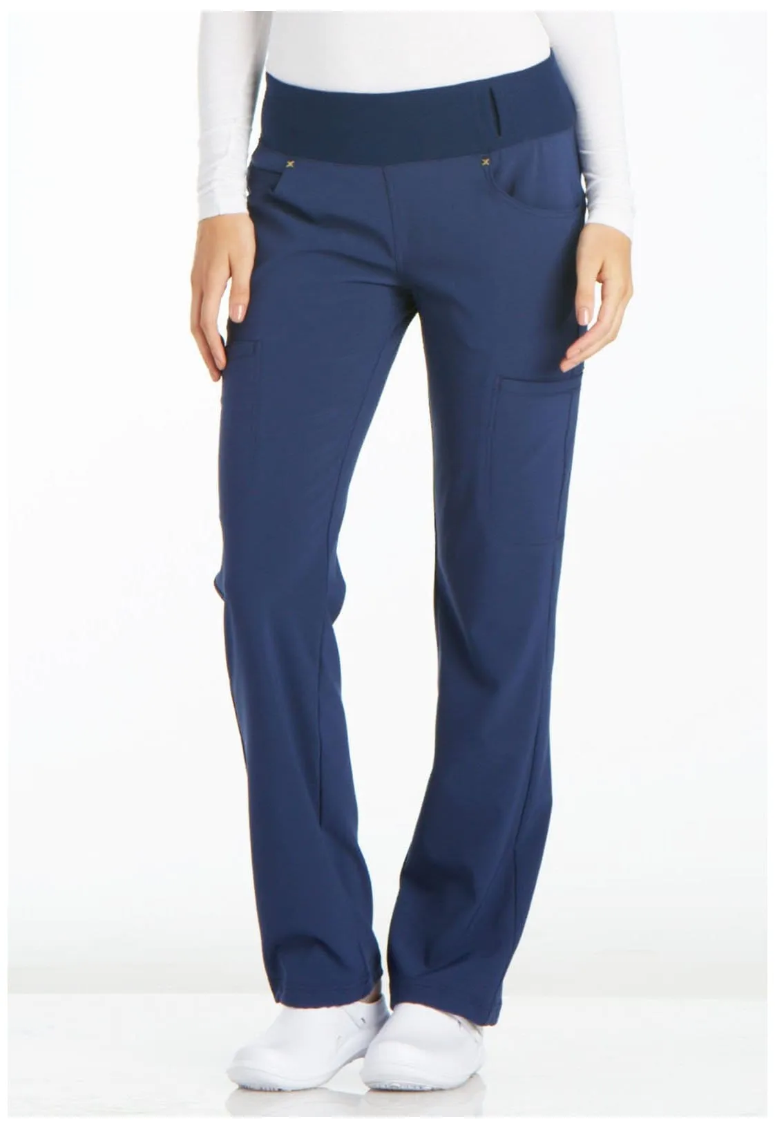 iFlex Cherokee Tall Mid Rise Straight Leg Pull-on Pant CK002T