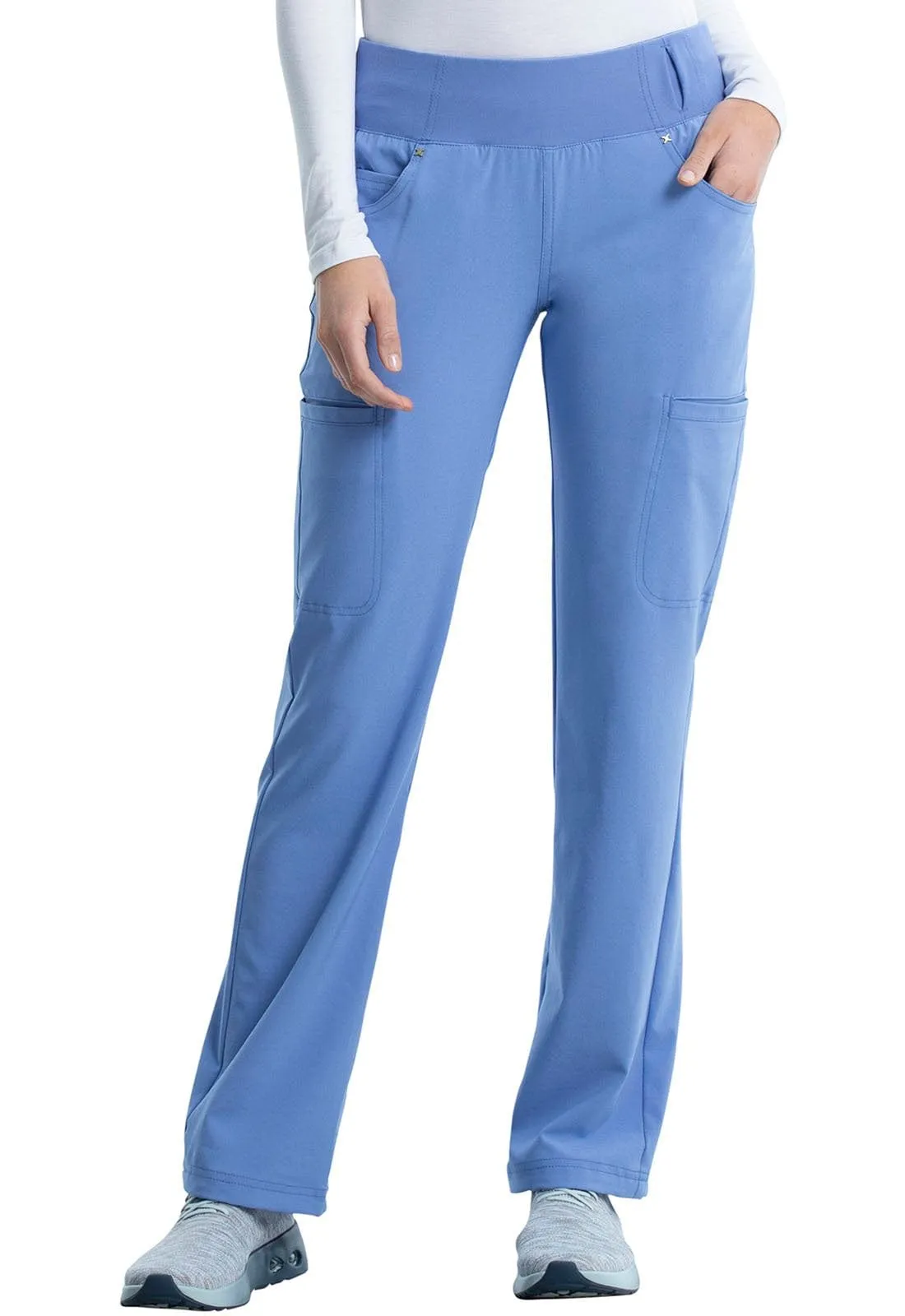 iFlex Cherokee Tall Mid Rise Straight Leg Pull-on Pant CK002T