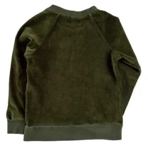 IGGY PULLOVER EVERGREEN CORDUROY