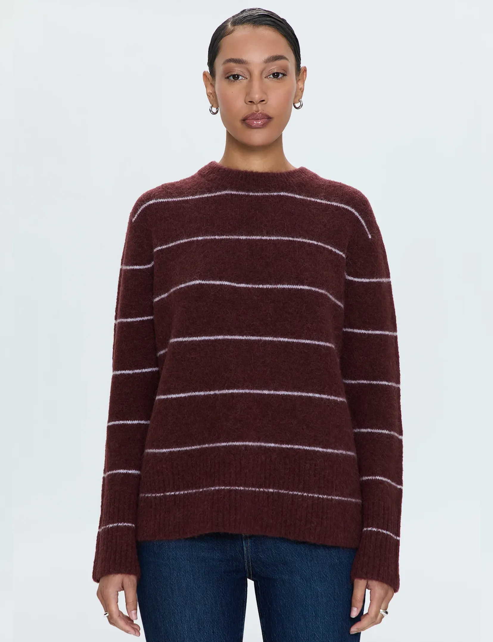 Ivy Sweater, Terra Stripe