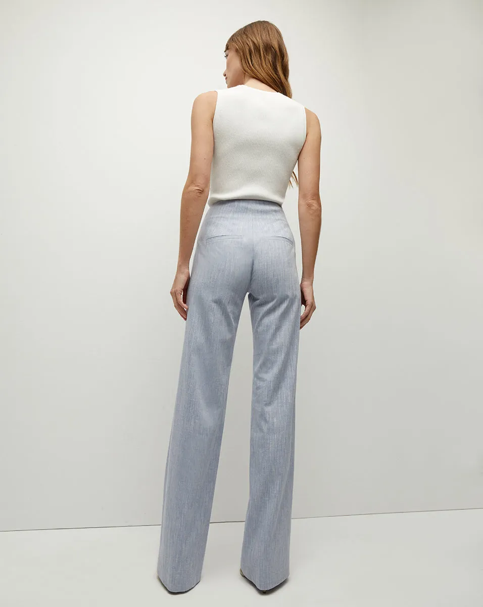 Jude Metallic Pinstripe Pant