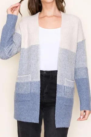 Karre Color Block Cardigan