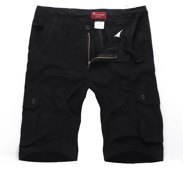 Mens Casual Cargo Shorts