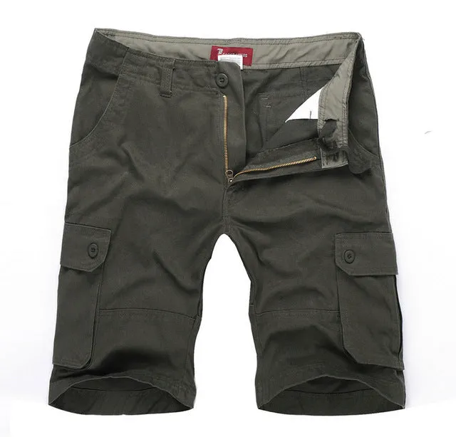 Mens Casual Cargo Shorts