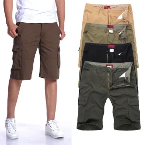 Mens Casual Cargo Shorts