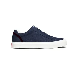 Men's Cruiser Navy Blue Nylon Low Tops 00603-556