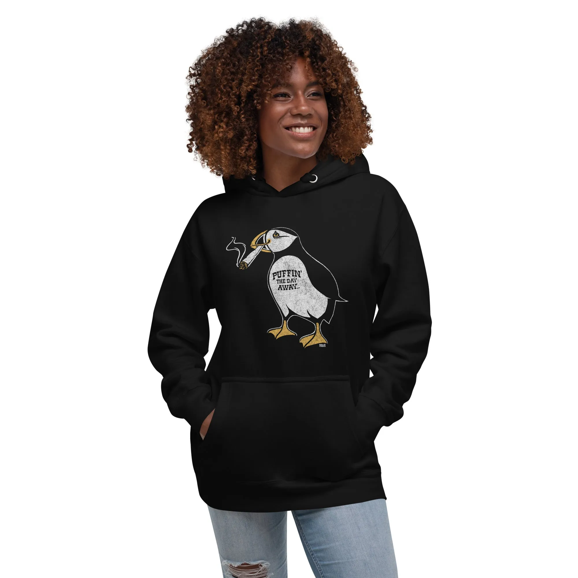 Puffin Away Classic Fleece Pullover Hoodie