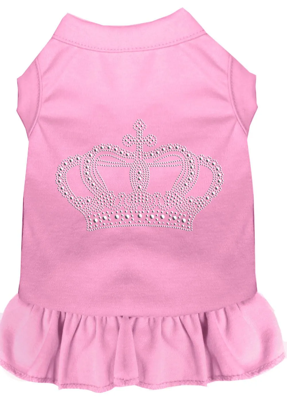 Rhinestone Crown Dress Light Pink 4x (22)