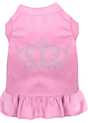 Rhinestone Crown Dress Light Pink Lg (14)