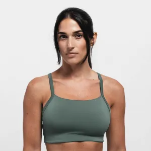 Sleek V-Back Sports Bra