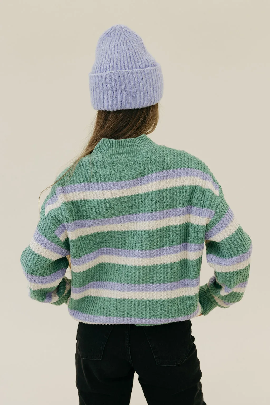 Sophie Sweater-Green Multi