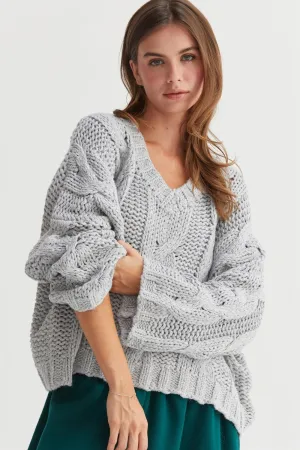 Stowe Cable Knit Sweater