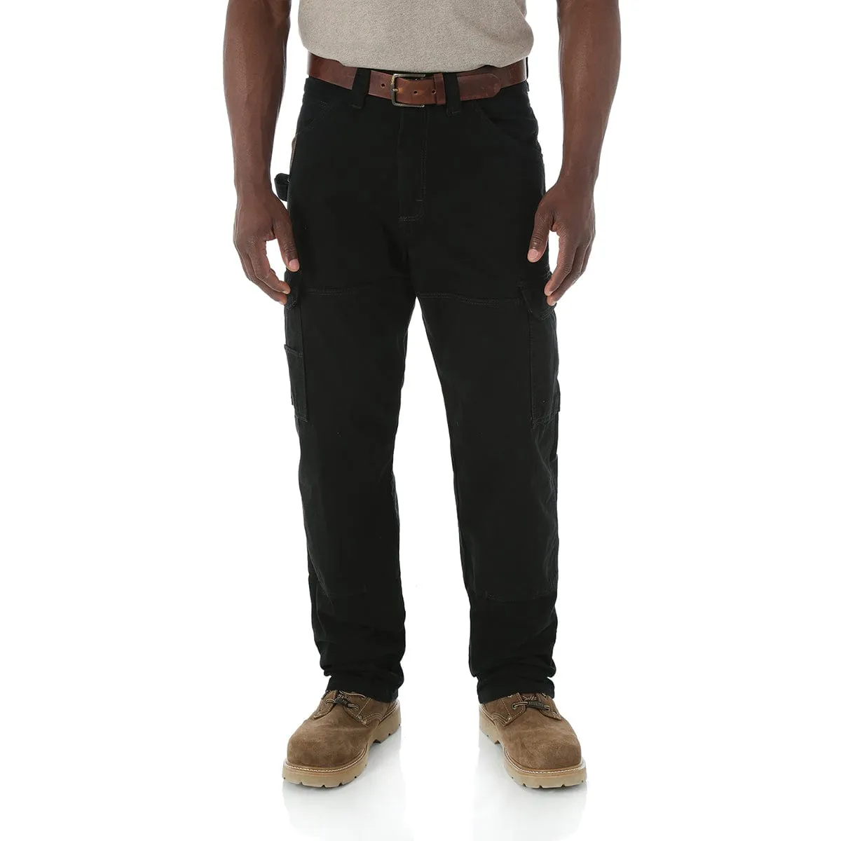 Wrangler Riggs Workwear Ripstop Ranger Cargo Pants, Black